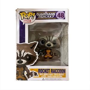 Funko Pop Marvel Guardians of the Galaxy Rocket Raccoon Vinyl Figure 48